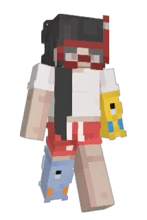 donttouchmyfish Minecraft avatar full body