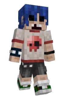 doomstyle Minecraft avatar full body