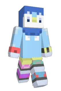dorachoco Minecraft avatar full body