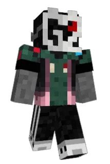 dortomet Minecraft avatar full body