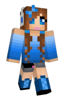 doublediamond Minecraft avatar full body