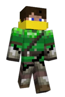 doulcet Minecraft avatar full body