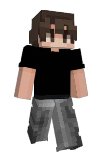 downrush Minecraft avatar full body