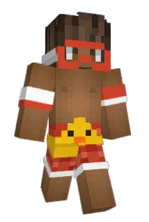 dprops Minecraft avatar full body