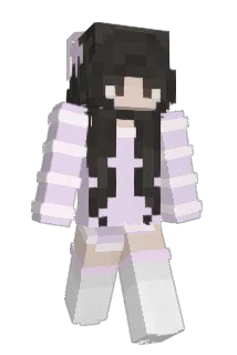 dqzzled Minecraft avatar full body
