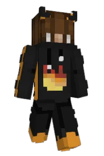 dragoxino Minecraft avatar full body