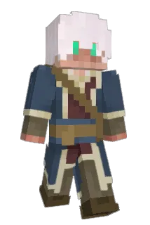 dragrior Minecraft avatar full body