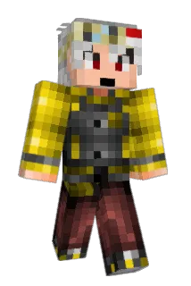 dreadrocks Minecraft avatar full body