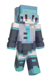 drewwiggles Minecraft avatar full body