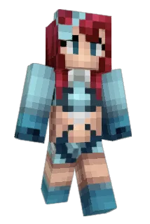 drifted Minecraft avatar full body