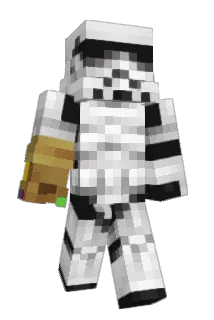 drinkbubly Minecraft avatar full body