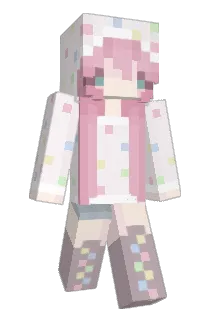 drovvninq Minecraft avatar full body