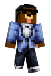 drownest Minecraft avatar full body