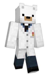 drsciencebear Minecraft avatar full body