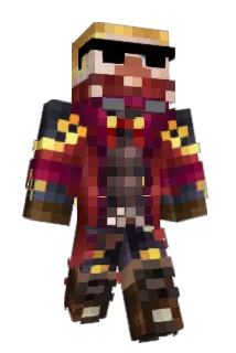 druetal Minecraft avatar full body