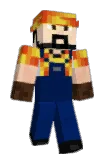 dudupull Minecraft avatar full body