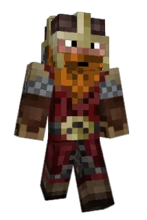 duebar Minecraft avatar full body