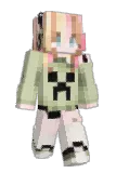dumkitty Minecraft avatar full body
