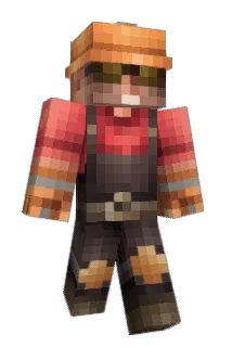 duracat Minecraft avatar full body