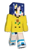 dyslexia_chan Minecraft avatar full body