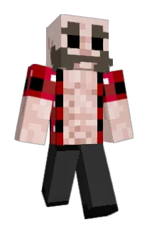 dysposin Minecraft avatar full body