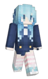black and east bay Minecraft skin — Slim model — first worn by deadlyswag