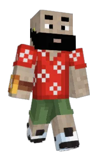 Front of Kaarism's skin