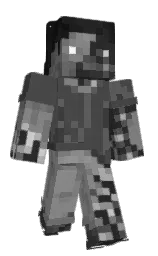 tundora and gray Minecraft skin — Classic model