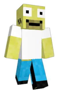 Front of Minecraft skin