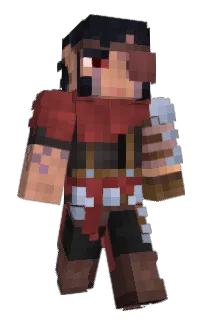 Front of TlKHO's skin