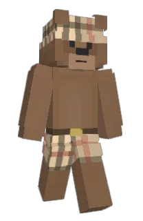Front of Benjaumin's skin