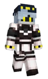 vista white and cocoa brown Minecraft skin — Slim model — first worn by MrYukichi