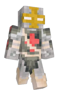 Front of DaFlamango's skin
