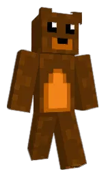 brown bramble and antique bronze Minecraft skin — Classic model