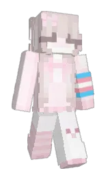 bizarre and wafer Minecraft skin — Slim model — first worn by loliemeow