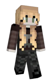 Front of JennyShark's skin