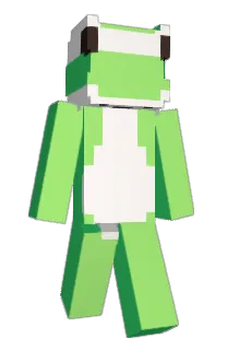 Front of Yoshen's skin