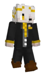 ebb and cod gray Minecraft skin — Slim model — first worn by f0nh