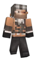 Dontcry122's Minecraft skin wearing the Pan cape