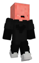1tsBlack's Minecraft skin wearing the Common cape