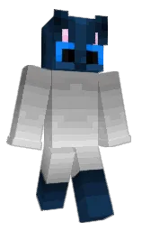 blue zodiac and mercury Minecraft skin — Classic model — first worn by DangerTron