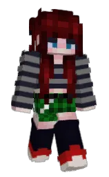 Slim Minecraft skin