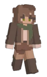 ferra and beaver Minecraft skin — Slim model — first worn by Valterra_Zero