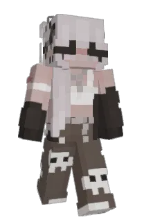 Front of Kadae's skin
