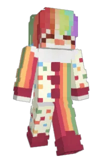 Front of crumpetly's skin