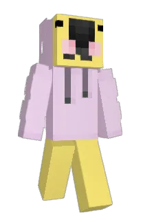 Front of eznick's skin