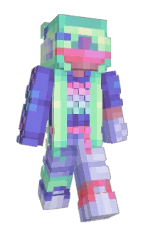 Front of ariqna's skin