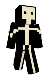 Front of Geglyko's skin