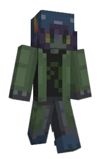 Front of Avergex's skin
