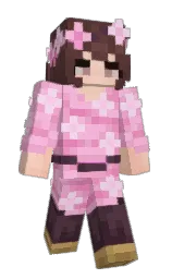 kobi and chantilly Minecraft skin — Slim model — first worn by loenny